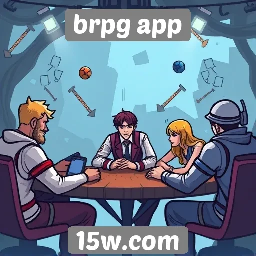 experiência multiplayer no brpg app atrai usuários